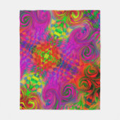 [Phantasmagoria] gedraaide zwirlingkleuren Fleece Deken (Voorkant)