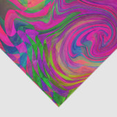 [Phantasmagoria] gedraaide zwirlingkleuren Tissuepapier (Detail)