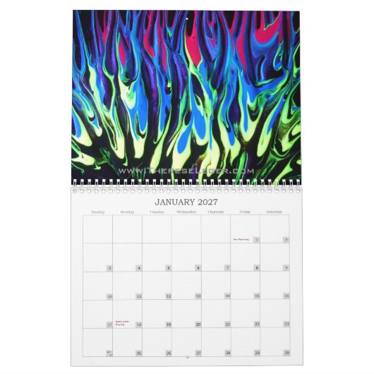 "Phantasmagoria" Series 2012 Calender Kalender (Jan 2027)