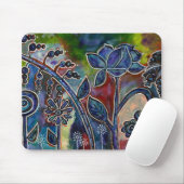Phantasmagoric Lotus Flower Garden Muismat (Met muis)