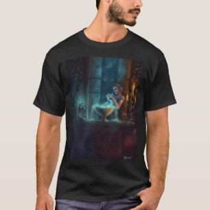 Phantasmal Familiar - tovenares roept Dragon F T-shirt