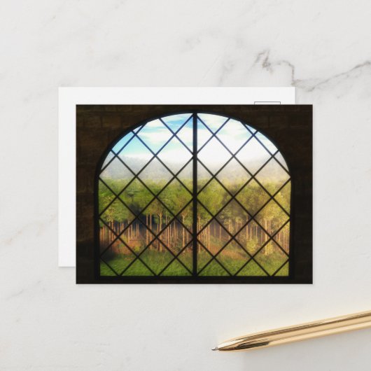 Phantasta's: Grenzen van het Briefkaart van de fei (Voorkant / Achterkant in situ)