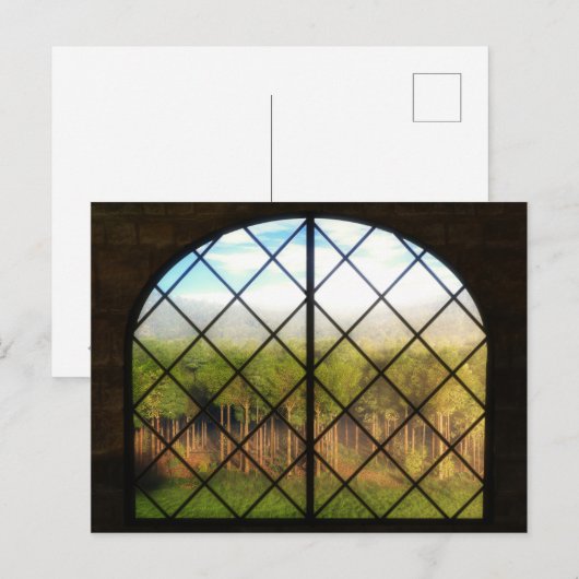 Phantasta's: Grenzen van het Briefkaart van de fei (Voorkant / Achterkant)