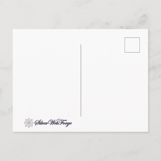 Phantasta's: Grenzen van het Briefkaart van de fei (Achterkant)