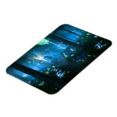 Phantasta's: Nachtnacht in zachte grond Flexibel M Magneet (Linkerzijde)