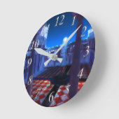 Phantastes: Courtyard of the Palace Clock Ronde Klok (Hoek)