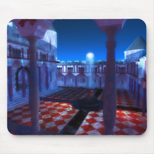 Phantastes: Courtyard of the Palace Mousepad Muismat (Voorkant)