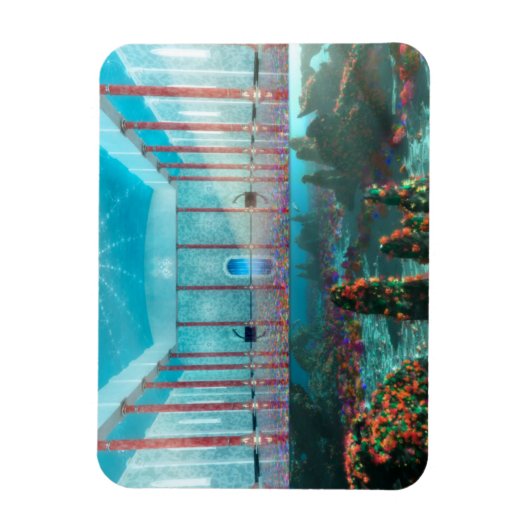 Phantastes: de airy Bath Flexible Magnet Magneet (Verticaal)