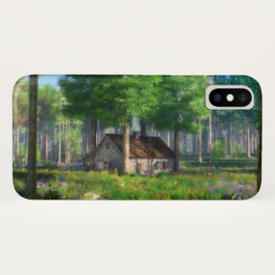 Phantastes: de Forest Cottage iPhone Case