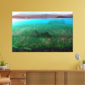 Phantastes: De Island Cottage Canvas Print (Insitu (Woonkamer))