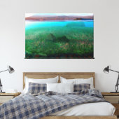 Phantastes: De Island Cottage Canvas Print (Insitu (Slaapkamer))