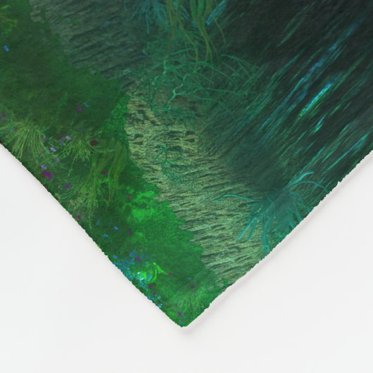 Phantastes: De Island Cottage Fleece Deken (Hoek)