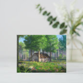 Phantastes: Het bos huisje Briefkaart (Staand voorkant)