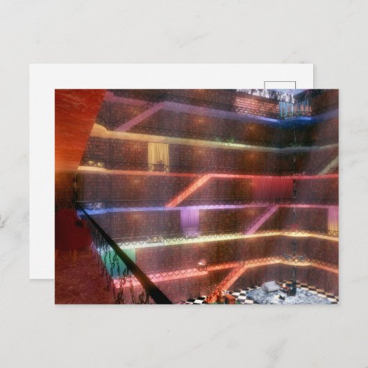 Phantastes: het Briefkaart van de palewisselaar (Voorkant / Achterkant)