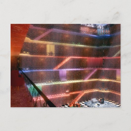 Phantastes: het Briefkaart van de palewisselaar (Voorkant)