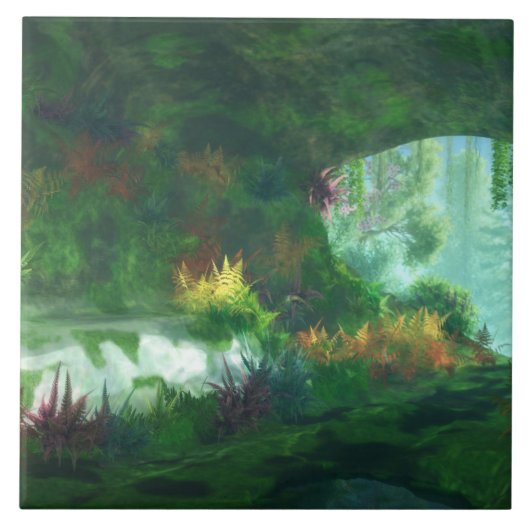 Phantastes: Lady of the Marble Tile / Trivet Tegeltje (Voorkant)