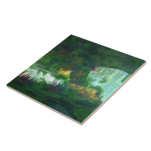 Phantastes: Lady of the Marble Tile / Trivet Tegeltje (Zijkant)