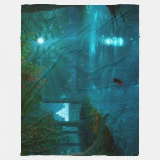 Phantastes: naar de fairy Palace Fleece Blanket (Voorkant)