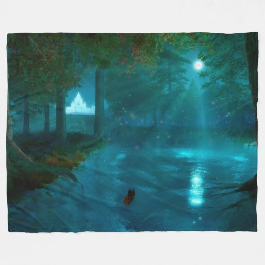 Phantastes: naar de fairy Palace Fleece Blanket Deken (Voorkant (Horizontaal))