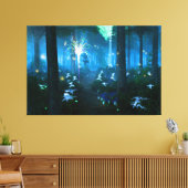 Phantastes: Nacht in Fairy Land Canvas Print (Insitu (Woonkamer))