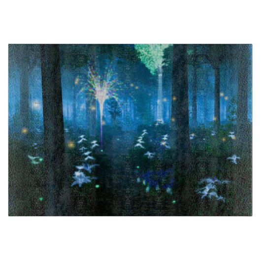 Phantastes: Night in Fairy Land Cutting Board Snijplank (Voorkant)