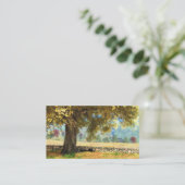 Phantastes: onder de beukenboom Bladwijzer Visitekaartje (Staand voorkant)