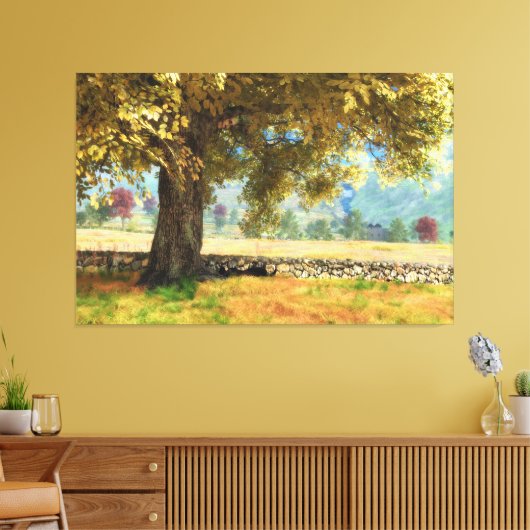 Phantastes: onder de beukenboom Canvas Print (Insitu (Woonkamer))