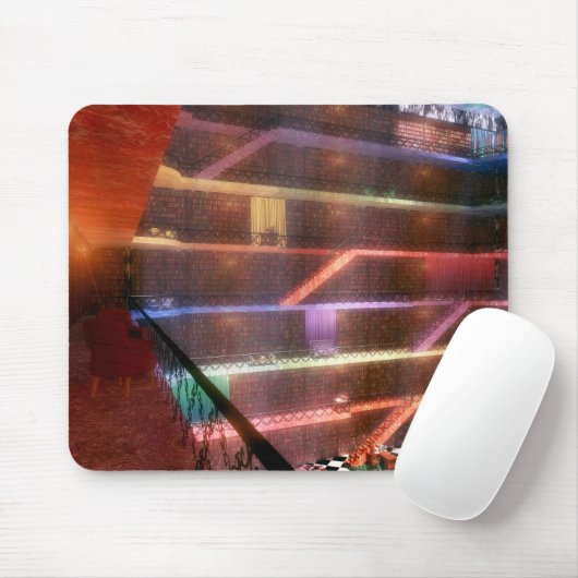 Phantastes: The Palace Library Mousepad Muismat (Met muis)