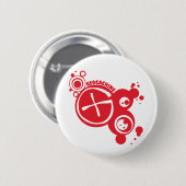 Phantasy Ronde Button 5,7 Cm (Voorkant /achterkant)