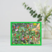 Phantasy-tuin Briefkaart (Staand voorkant)