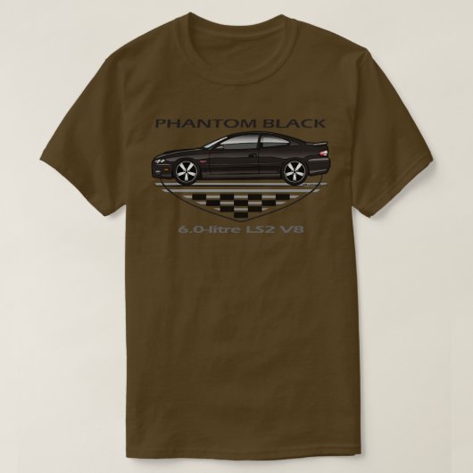 Phantom Black T-shirt (Design voorkant)