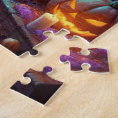 Phantom Carousel Halloween Legpuzzel (Zijkant)