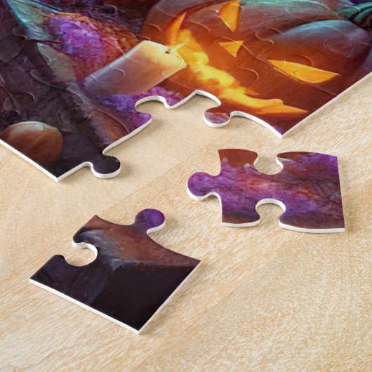 Phantom Carousel Halloween Legpuzzel (Zijkant)