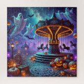 Phantom Carousel Halloween Legpuzzel (Verticaal)