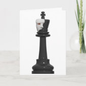 Phantom Chess King Verjaardag Kaart (Voorkant)