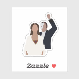 Phantom en Christine Sticker