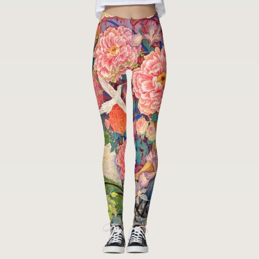 Phantom Flower Carriage Nihonga Leggings (Voorkant)