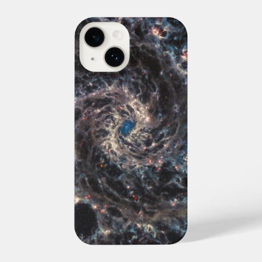 Phantom Galaxy een Grand Design Sprial Galaxy iPhone Hoesje (Achterkant)