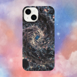 Phantom Galaxy een Grand Design Sprial Galaxy iPhone 14 Hoesje