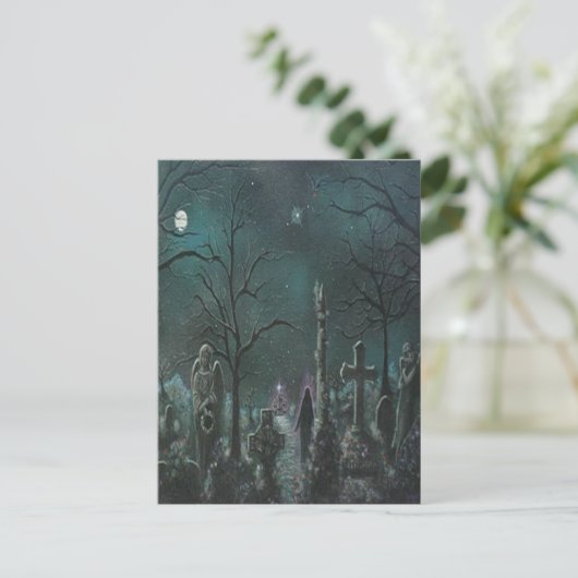 Phantom Graveyard Briefkaart (Staand voorkant)