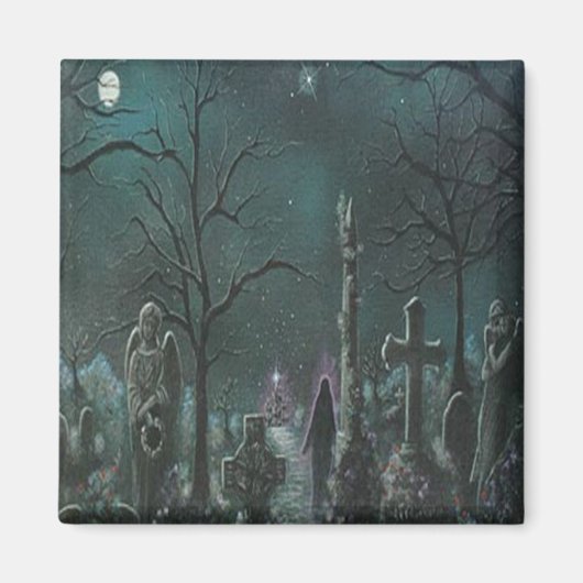 Phantom Graveyard Magnet (Voorkant)