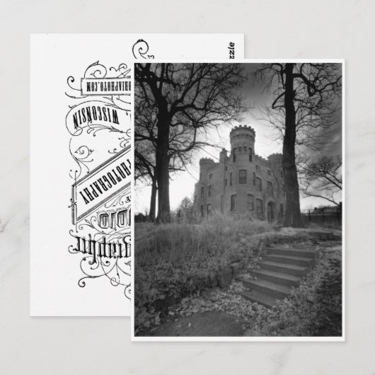 Phantom-kaarde, kabinetskaart briefkaart (Voorkant / Achterkant)