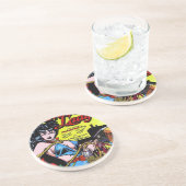 Phantom Lady 17  Comic Book Matt Baker Zandsteen Onderzetter (Zijkant)