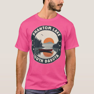 Phantom Lake South Dakota zonsondergang T-shirt