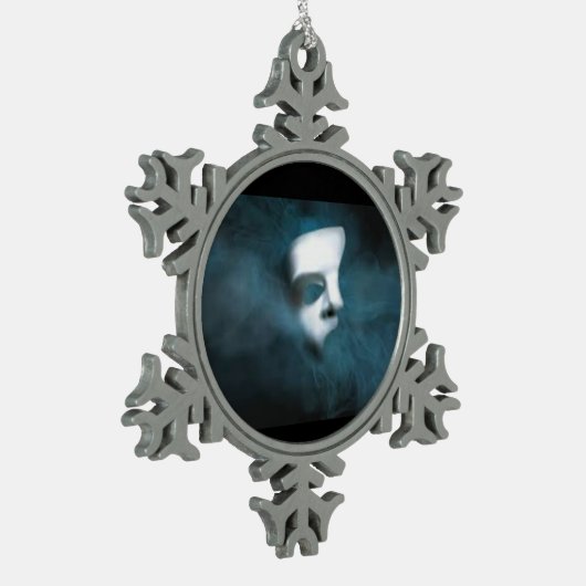 Phantom Mask Snowflake Ornament (Links)