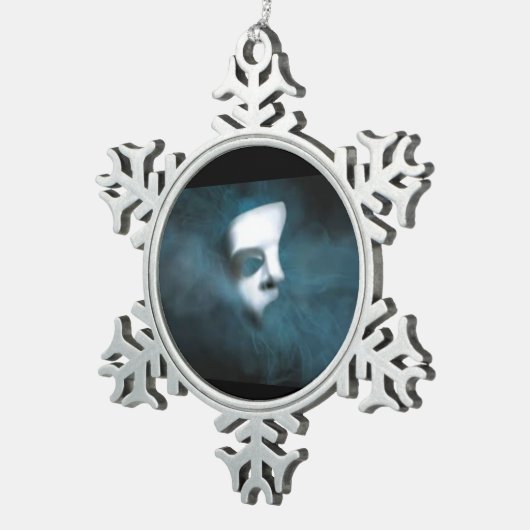 Phantom Mask Snowflake Ornament (Rechts)