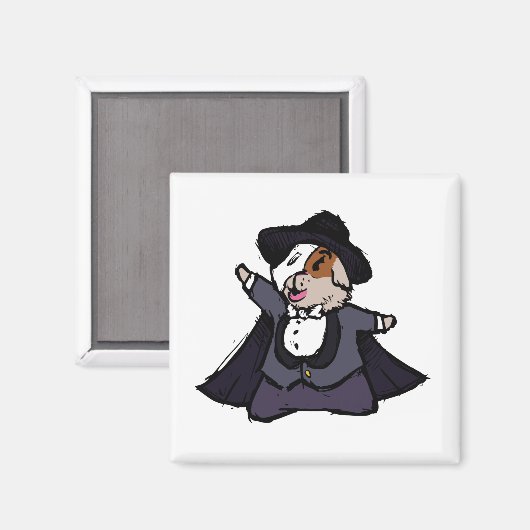 Phantom of the Opera Guinee Pig Magneet (Voorkant / Achterkant)