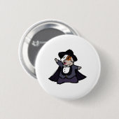 Phantom of the Opera Guinee Pig Ronde Button 5,7 Cm (Voorkant /achterkant)