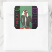 PHANTOM OG KUSH VIERKANTE STICKER (Tas)