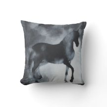 "Phantom"-paard in mist.Pillow